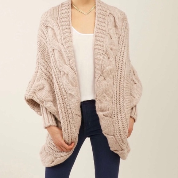 Zoa Sweaters - ZOA Quilted oversized cardigan
